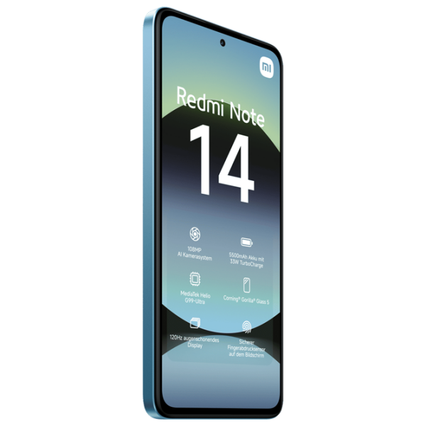 Xiaomi Redmi Note 14 4G 256 ГБ Синий Ocean 6.67" | 108 Мп | 8 ГБ | Dual SIM photo 3
