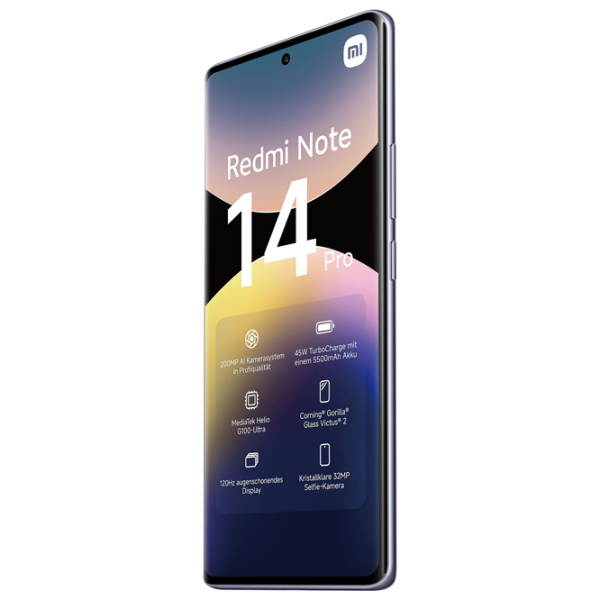 Xiaomi Redmi Note 14 Pro 4G 256 ГБ Пурпурный Aurora 6.67" | 200 МП | 8 ГБ | Dual SIM photo 2