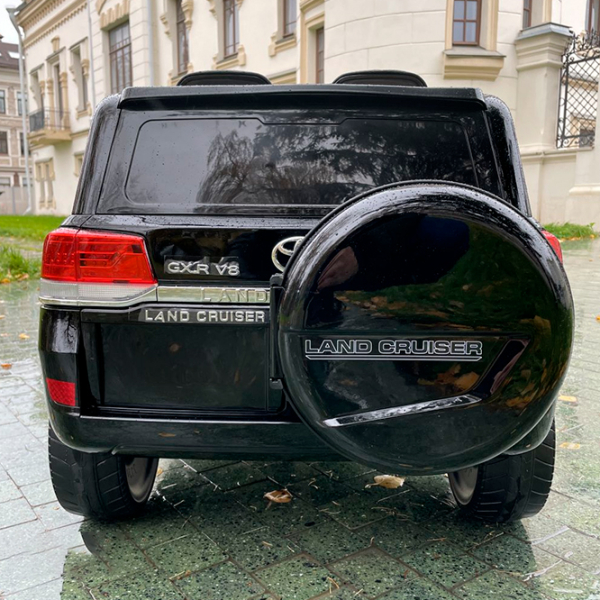 Mașină electrică Toyota Land Cruiser Richi Tichi JJ2022/2 Black 3+ | 30 kg | 7 km/h photo 8