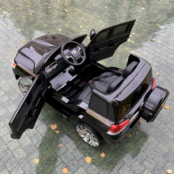 Mașină electrică Toyota Land Cruiser Richi Tichi JJ2022/2 Black 3+ | 30 kg | 7 km/h photo 11