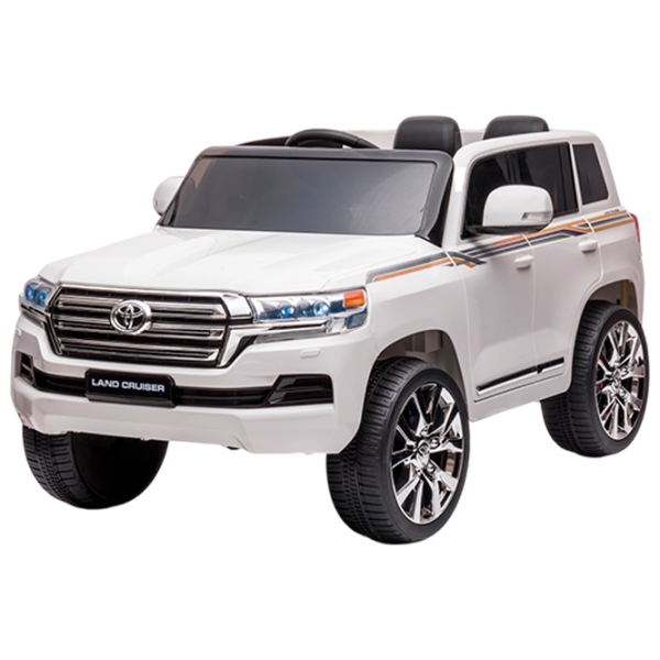 Mașină electrică Toyota Land Cruiser Richi Tichi JJ2022/1 White 3+ | 30 kg | 7 km/h photo 1