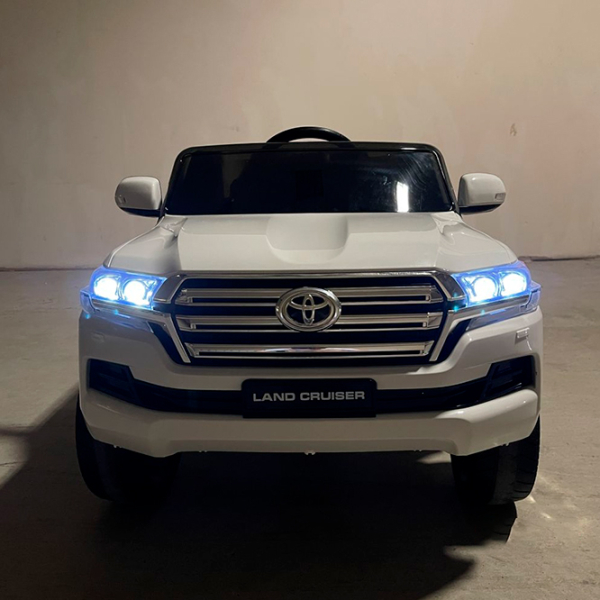 Mașină electrică Toyota Land Cruiser Richi Tichi JJ2022/1 White 3+ | 30 kg | 7 km/h photo 9