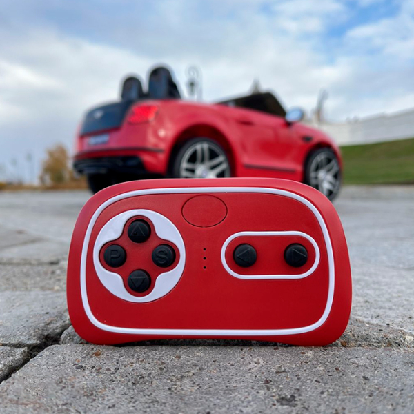 Mașină electrică Bentley Continental Super Sports Richi Tichi JE1155/2 Red 3+ | 30 kg | 5 km/h photo 3