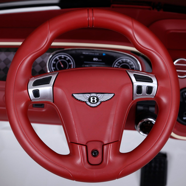 Mașină electrică Bentley Continental Super Sports Richi Tichi JE1155/2 Red 3+ | 30 kg | 5 km/h photo 4