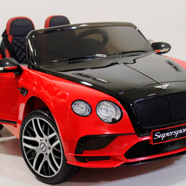 Mașină electrică Bentley Continental Super Sports Richi Tichi JE1155/2 Red 3+ | 30 kg | 5 km/h photo 6