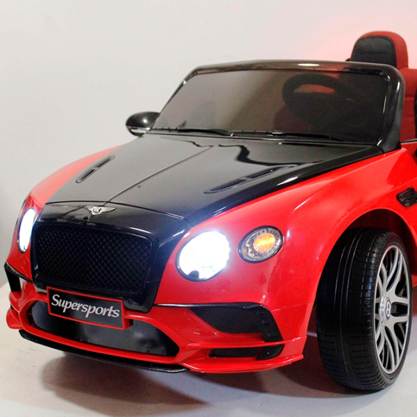 Mașină electrică Bentley Continental Super Sports Richi Tichi JE1155/2 Red 3+ | 30 kg | 5 km/h photo 7