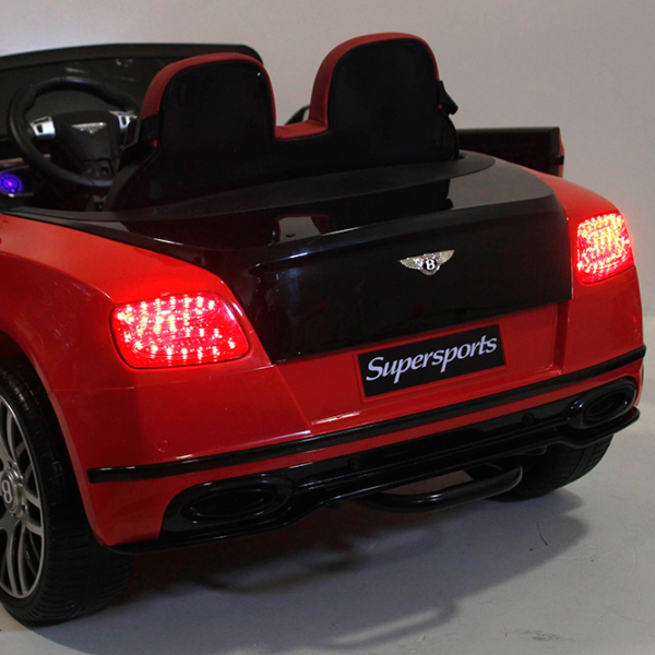 Mașină electrică Bentley Continental Super Sports Richi Tichi JE1155/2 Red 3+ | 30 kg | 5 km/h photo 8