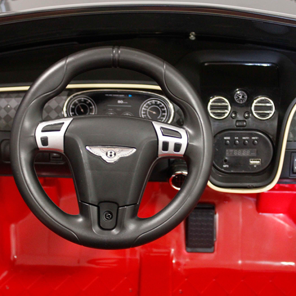Mașină electrică Bentley Continental Super Sports Richi Tichi JE1155/2 Red 3+ | 30 kg | 5 km/h photo 10