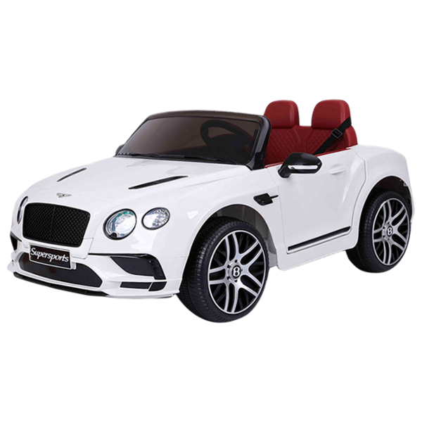Электромобиль Bentley Continental Super Sports Richi Tichi JE1155/1 Белый 3+ | 30 кг | 5 км/ч photo 1