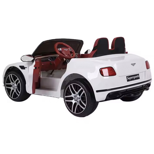 Электромобиль Bentley Continental Super Sports Richi Tichi JE1155/1 Белый 3+ | 30 кг | 5 км/ч photo 5