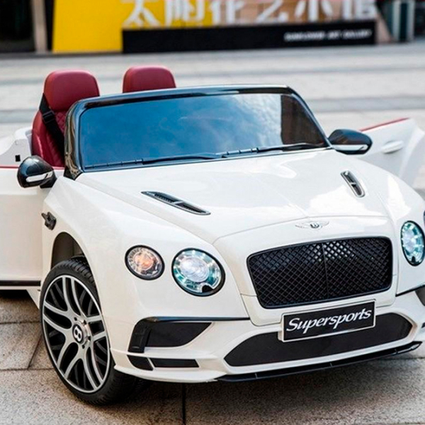 Электромобиль Bentley Continental Super Sports Richi Tichi JE1155/1 Белый 3+ | 30 кг | 5 км/ч photo 7