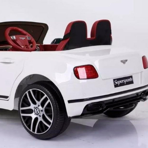 Электромобиль Bentley Continental Super Sports Richi Tichi JE1155/1 Белый 3+ | 30 кг | 5 км/ч photo 9
