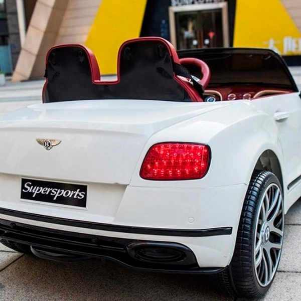 Электромобиль Bentley Continental Super Sports Richi Tichi JE1155/1 Белый 3+ | 30 кг | 5 км/ч photo 10