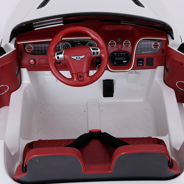 Электромобиль Bentley Continental Super Sports Richi Tichi JE1155/1 Белый 3+ | 30 кг | 5 км/ч photo 11