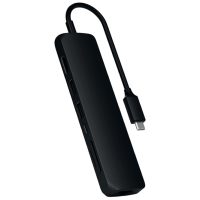 Адаптер Satechi Slim Multiport 6-in-1 Черный USB Type-C