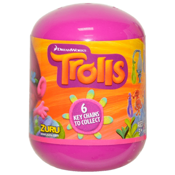 Интерактивная игрушка Zuru Trolls Mystery Capsules Разноцветный Для детей, 3+ photo 1