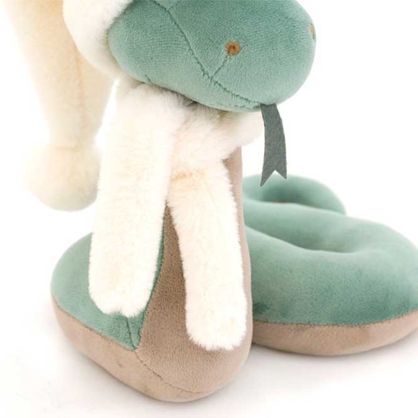 Jucărie moale Orange Toys Animals Oliver the Snake Green 1+ photo 5