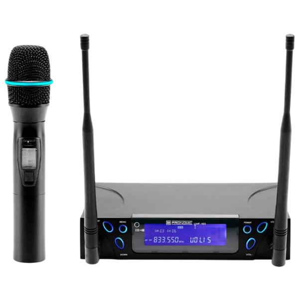 Microfon Professional Pronomic UHF-103 SET Black  photo 1