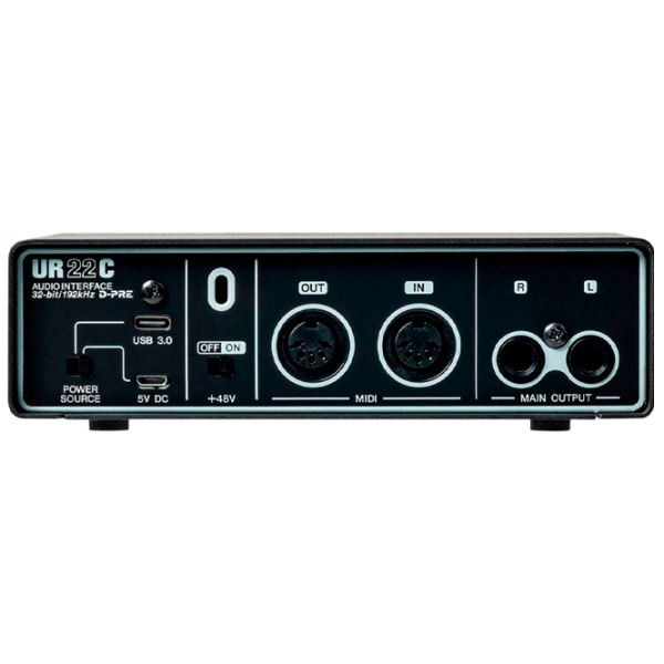 Microfon Professional Steinberg UR22C Recording Pack Black  photo 7