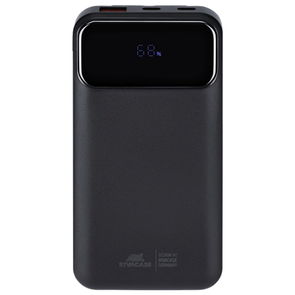 Power Bank 10000 mAh RivaCase VA2211 (22.5 W) Black  photo 1