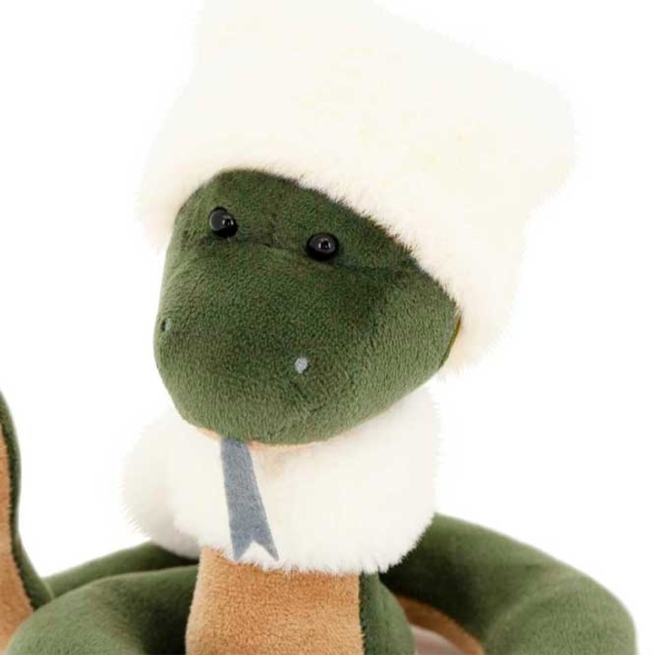 Jucărie moale Orange Toys Animals 2504/15A Oscar the Snake Green 1+ photo 5