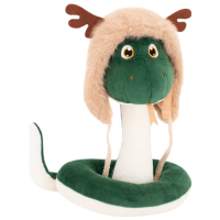 Jucărie moale Orange Toys Animals 2508/20 Alex the Snake Green 1+