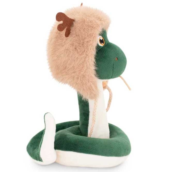 Jucărie moale Orange Toys Animals 2508/20 Alex the Snake Green 1+ photo 3