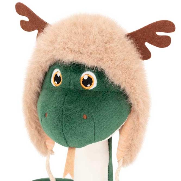 Jucărie moale Orange Toys Animals 2508/20 Alex the Snake Green 1+ photo 5