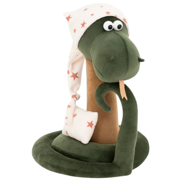 Jucărie moale Orange Toys Animals 2522/25 Sleepy the Snake Green 1+ photo 1