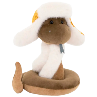Мягкая игрушка Orange Toys Animals 2521/25 Ivan the Snake Коричневый 1+