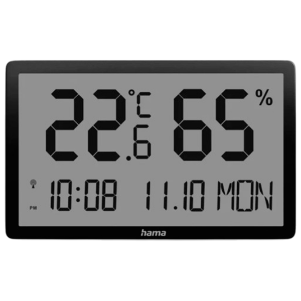 Stație meteorologică Hama Lombok Black  photo 1