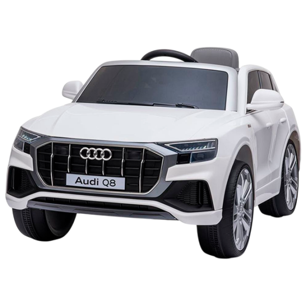 Электромобиль Audi Q8 Richi Tichi JJ2066 Белый 3+ | 30 кг | 8 км/ч photo 1