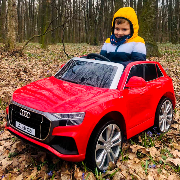 Электромобиль Audi Q8 Richi Tichi JJ2066 Красный 3+ | 30 кг | 8 км/ч photo 13