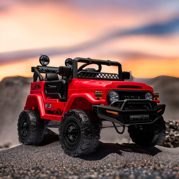 Электромобиль Toyota FJ Cruiser Richi Tichi JJ2099/1 Красный 3+ | 30 кг |  photo 2