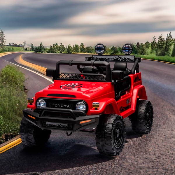 Электромобиль Toyota FJ Cruiser Richi Tichi JJ2099/1 Красный 3+ | 30 кг |  photo 3