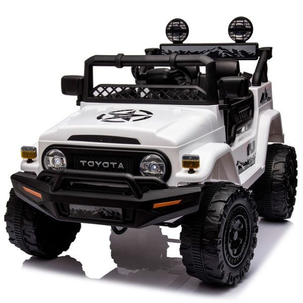 Электромобиль Toyota FJ Cruiser Richi Tichi JJ2099/2 Белый 3+ | 30 кг | photo 4