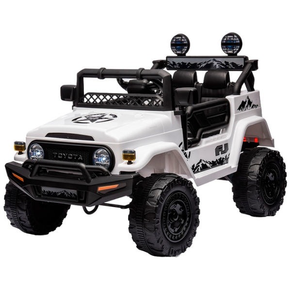 Электромобиль Toyota FJ Cruiser Richi Tichi JJ2099/2 Белый 3+ | 30 кг | photo 5