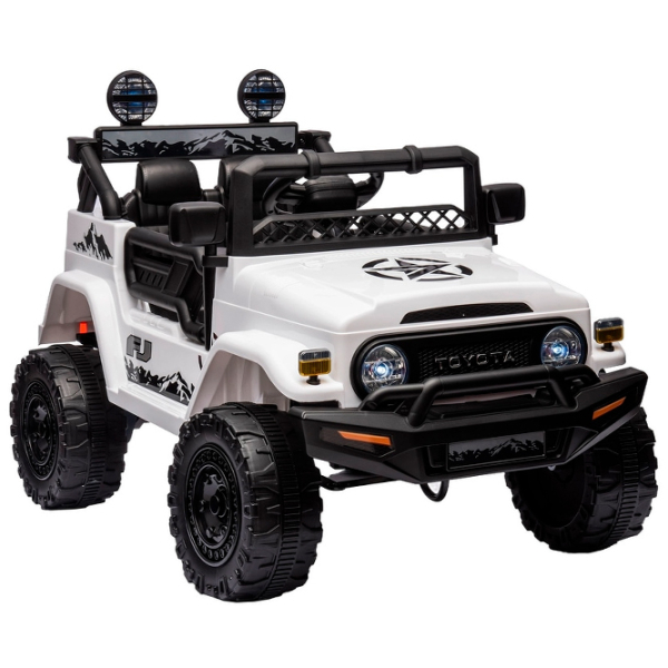 Электромобиль Toyota FJ Cruiser Richi Tichi JJ2099/2 Белый 3+ | 30 кг | photo 6