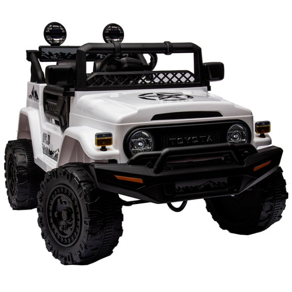 Электромобиль Toyota FJ Cruiser Richi Tichi JJ2099/2 Белый 3+ | 30 кг | photo 7
