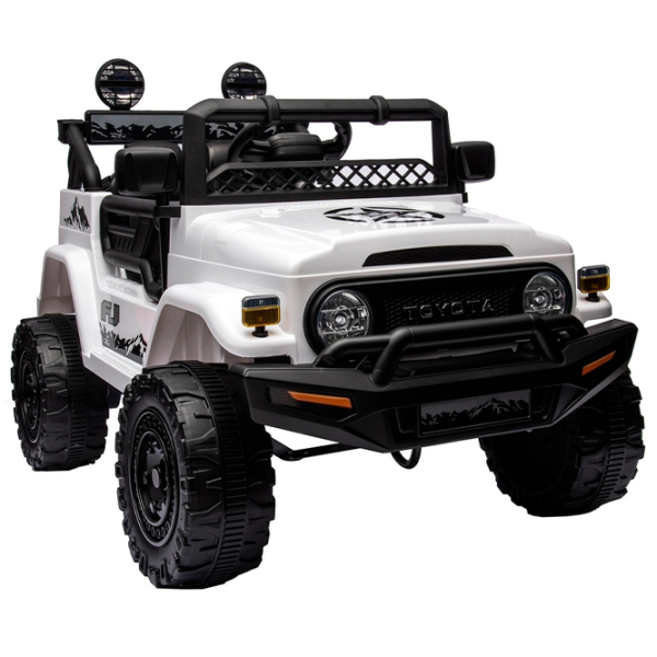 Электромобиль Toyota FJ Cruiser Richi Tichi JJ2099/2 Белый 3+ | 30 кг | photo 10