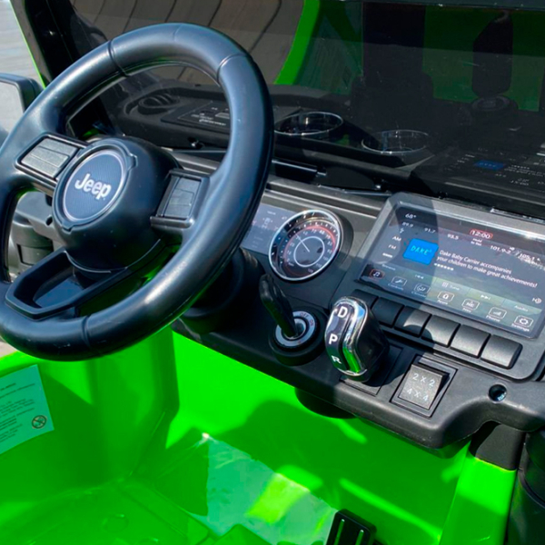 Mașină electrică Jeep Rubicon Richi Tichi JWR555/2 Green 3+ | 35 kg |  photo 14