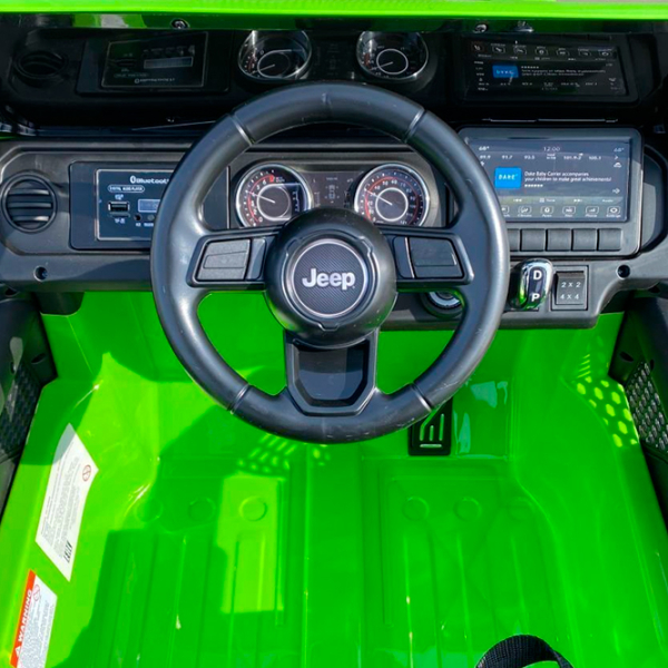 Mașină electrică Jeep Rubicon Richi Tichi JWR555/2 Green 3+ | 35 kg |  photo 15