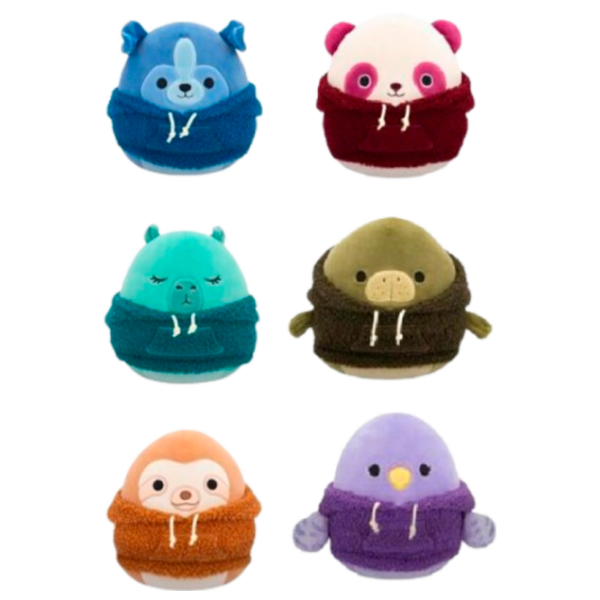 Jucărie moale Squishmallows Animals SQJW7520H Multicolor 3+