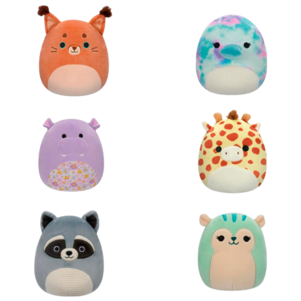 Jucărie moale Squishmallows Animals SQJW7519C Multicolor 3+