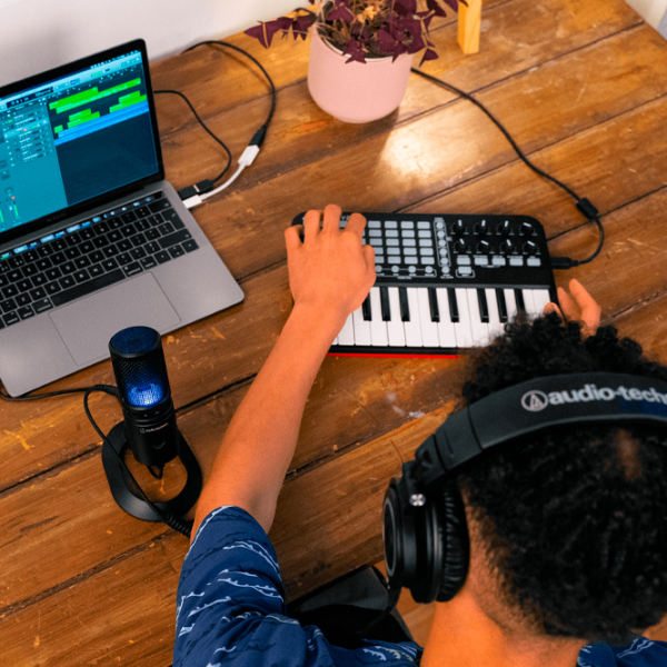 Microfon AUDIO-TECHNICA AT2020USB-X Black  photo 6