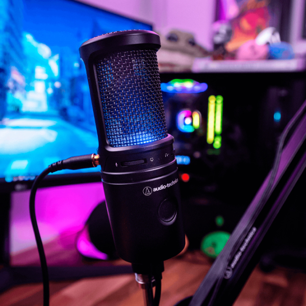 Microfon AUDIO-TECHNICA AT2020USB-X Black  photo 8