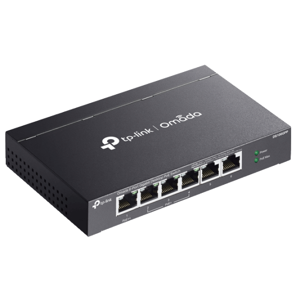 Switch TP-Link DS106GPP Black  photo 4