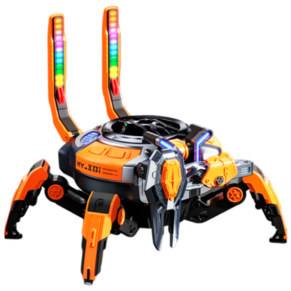 Портативная колонка Mecha Mechanical Crab Оранжевый 10 Вт photo 1