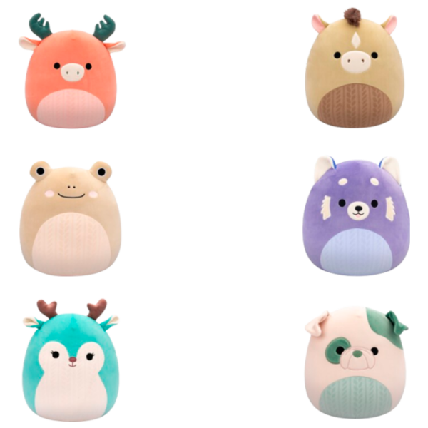Мягкая игрушка Squishmallows Animals SQJW1220K Разноцветный 3+