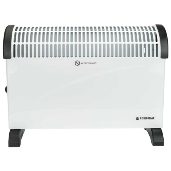 Convector Powermat PM-GK-2500D White 20 m², 2000 W, Mecanic, Pe podea photo 1